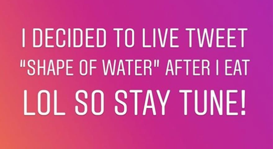 Leslie Jones Live Tweets Shape of Water