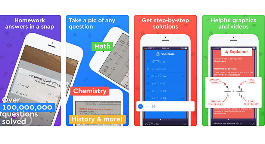 Math homework help app