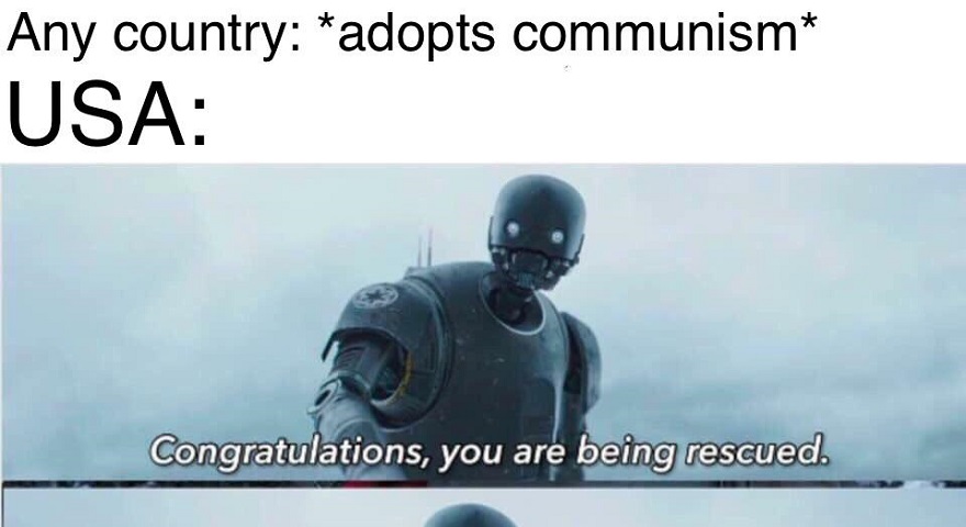 “Congratulations! You are Being Rescued.” Memes