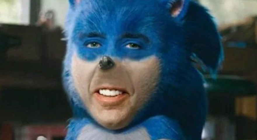 Sonic The Hedgehog Mash-Up Photoshop Memes