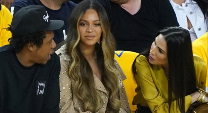 Beyonce’s Expression At NBA Finals Game Is Now A Meme