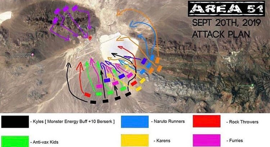As Area 51 Event Reaches 1 Million+ RSVPs, Air Force And Celebrities Respond