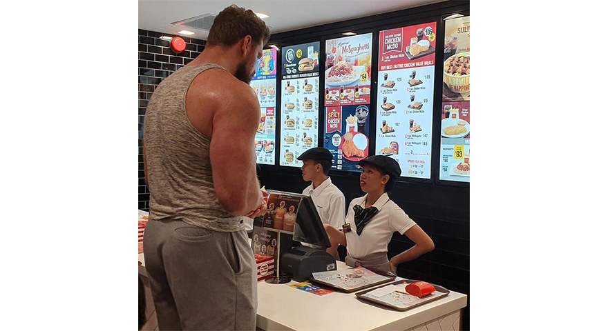 Big Man Ordering At McDonald’s Memes