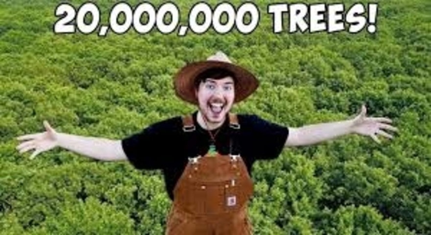 MrBeast’s Campaign to Plant 20 Million Trees and Save the Planet