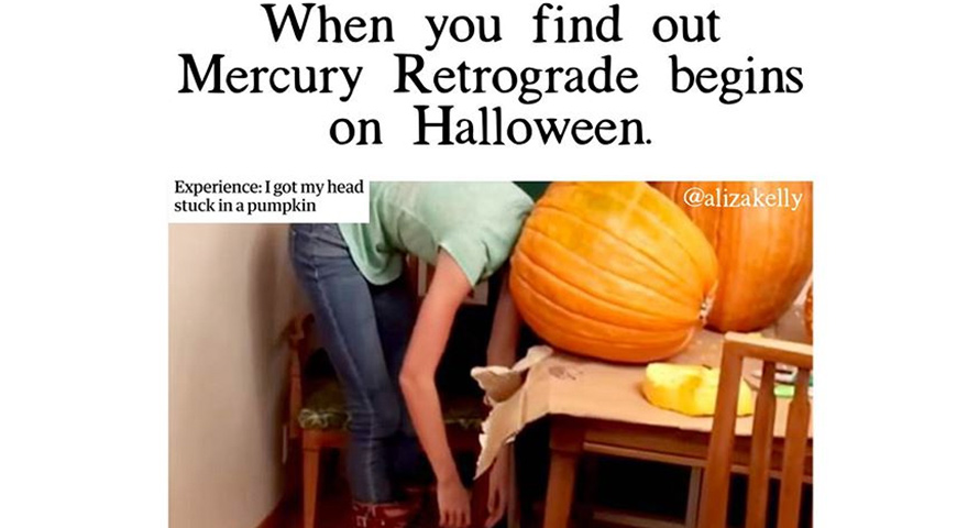 Mercury Retrograde Memes To Cope With Halloween’s Retrograde In Scorpio