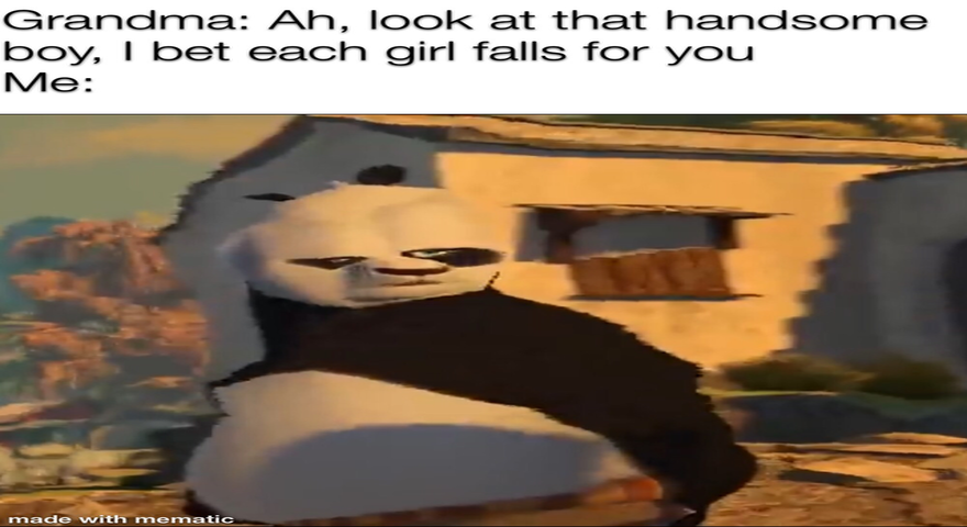 Distorted Kung Fu Panda Memes