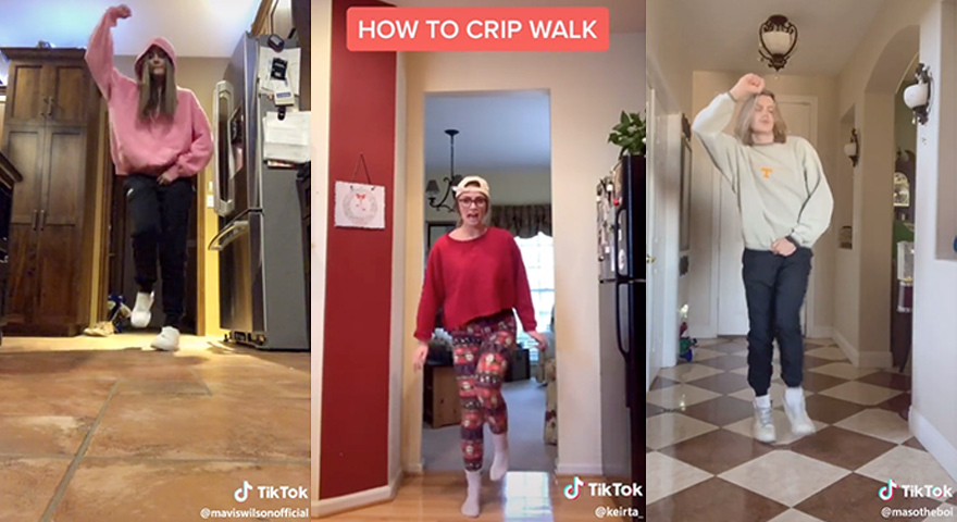 Teens Are Learning To Crip Walk From TikTok Tutorials