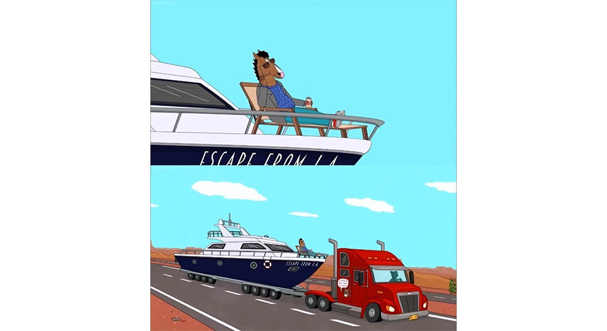 BoJack Horseman Boat Memes