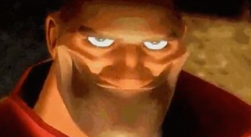 Creepy Smile Memes From Team Fortress 2 – The Soldier