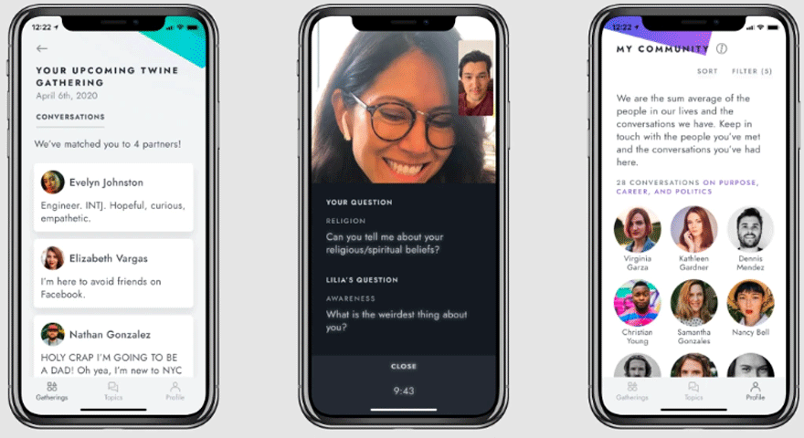 Twine Hopes to Bring Strangers Together Through Insightful Online Video Chatting