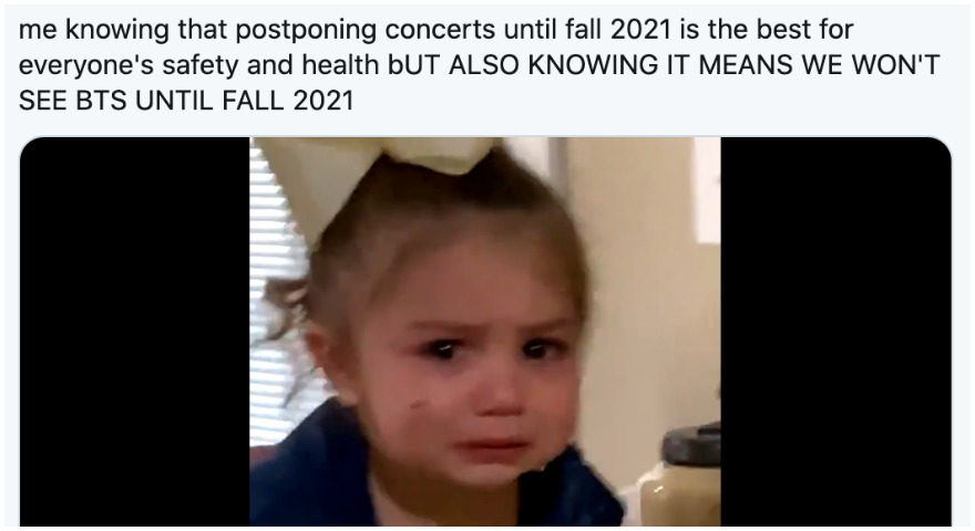 No Concerts Until 2021 Memes