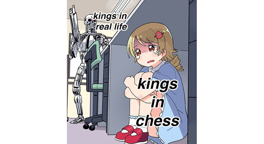 In Chess vs. In Real Life Memes
