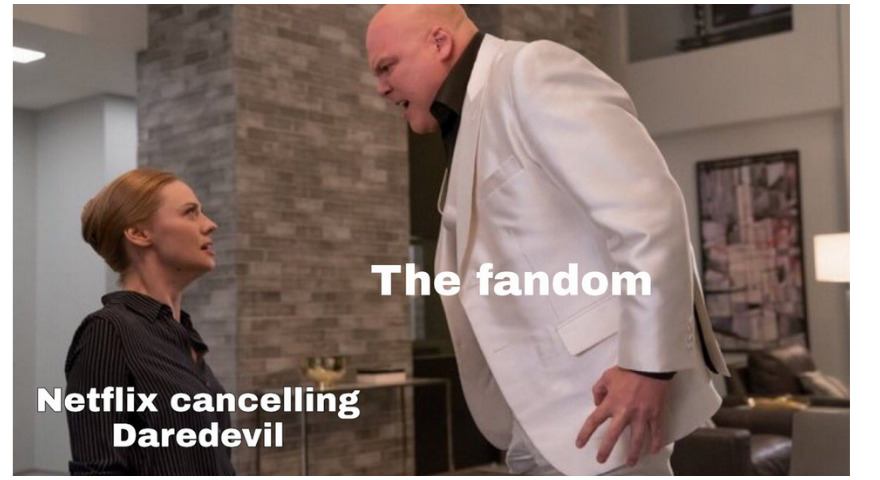 ‘Daredevil’ Karen And Kingpin Memes