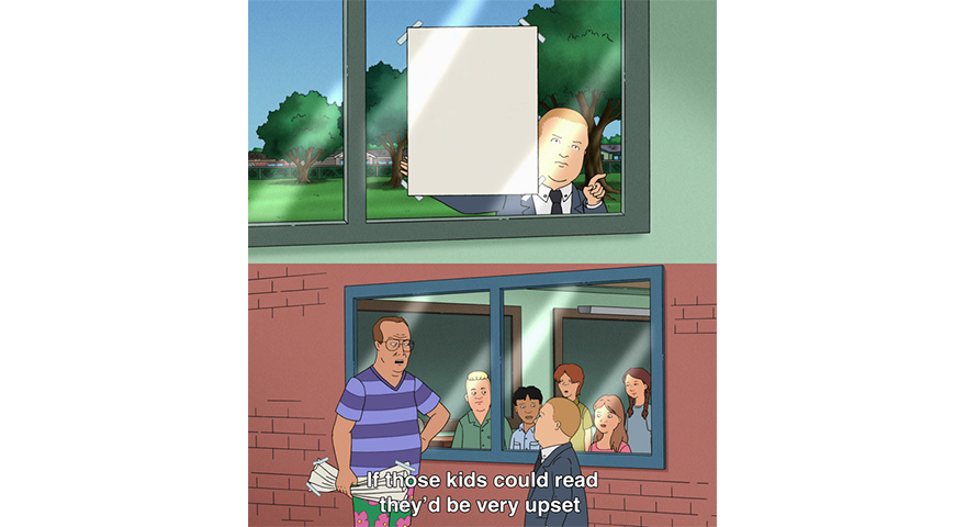 ‘If Those Kids Could Read They’d Be Very Upset’ King Of The Hill Memes
