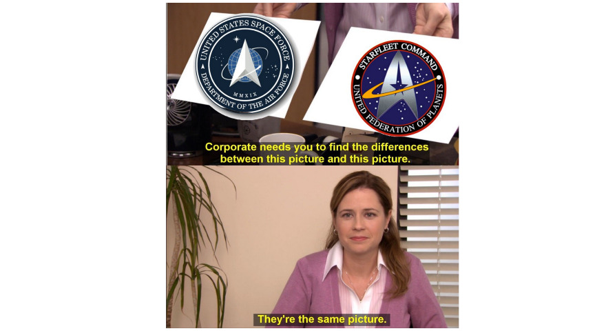 Space Force Flag Memes