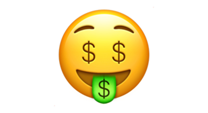 Money-Mouth Face Emoji 🤑