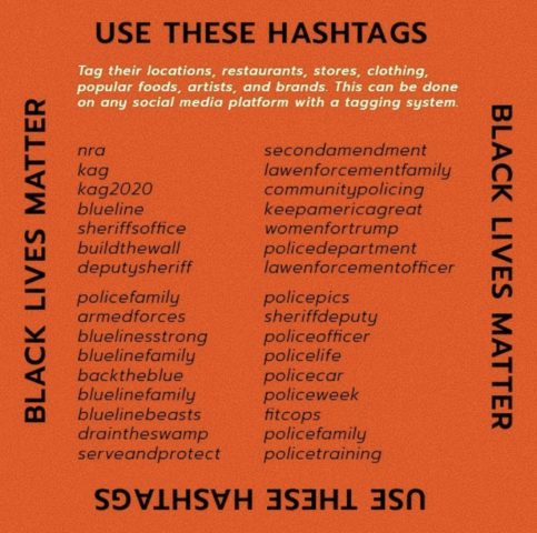 black lives matter game instagram algorithm