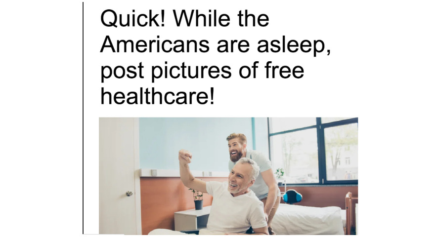 Americans Are Asleep, Free Healthcare Memes