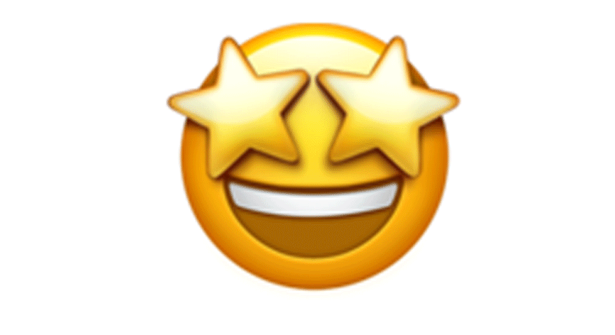 Star-Struck Emoji 🤩