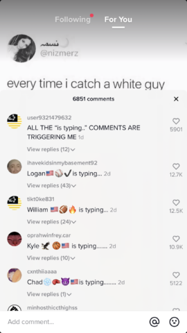 What Does "Is Typing...?" Mean On TikTok
