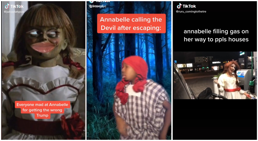 Annabelle Escaped TikTok Memes