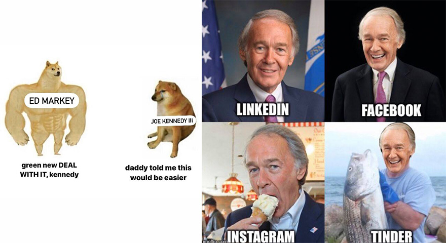 Gen Zers Stan Ed Markey. Here Are The Memes To Prove It.