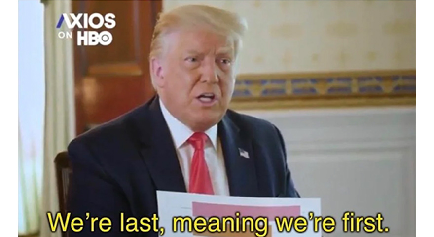 ‘We’re Last Meaning We’re First’ Trump Memes