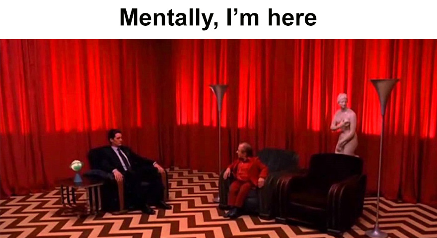 ‘Mentally I’m Here’ Memes On Twitter