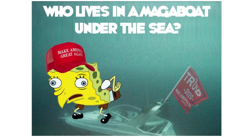 Sunken Trump Boat Rally Memes