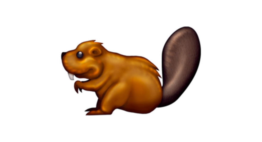 Beaver Emoji 🦫