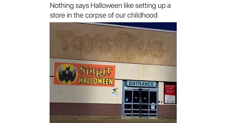 Spirit Halloween Store Memes