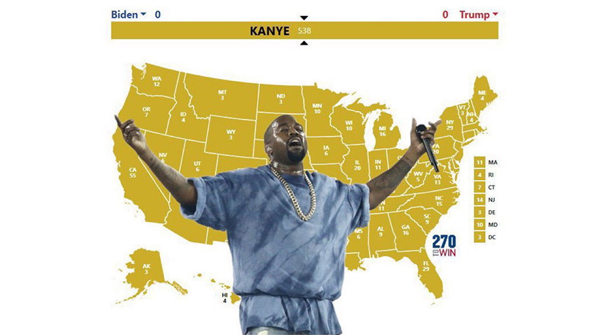 Kanye West 2020 Election Results Memes