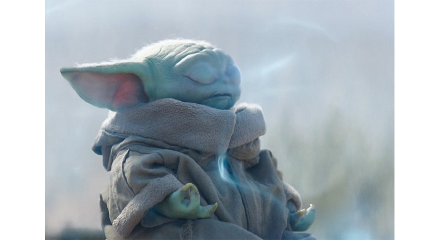 Baby Yoda Meditating Memes