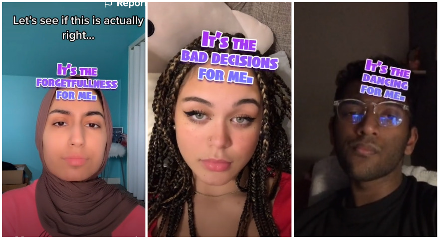 The “It’s The … For Me” TikTok Filter Trend