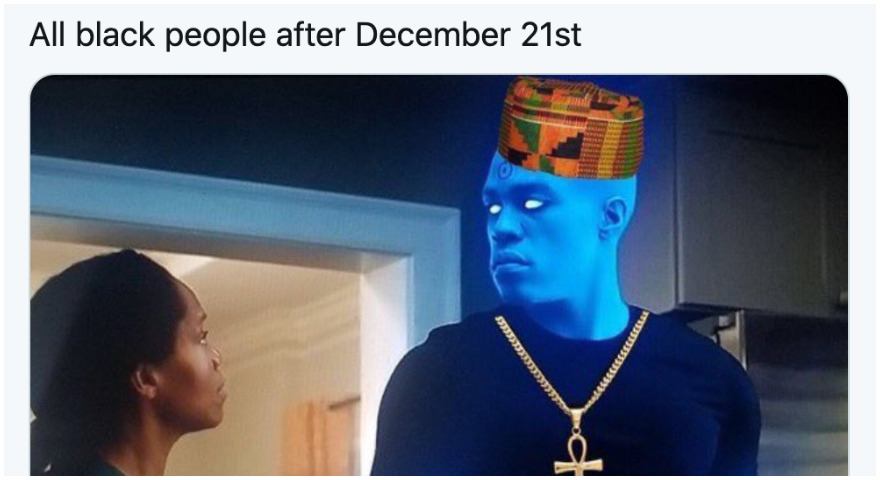 Dec. 21 Black People Unlock Real DNA Twitter Memes