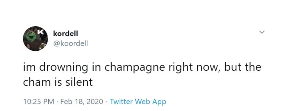 im in champagne, cham is silent