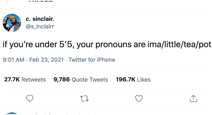 My/Your Pronouns Twitter Memes