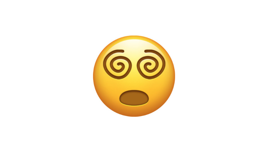 Face With Spiral Eyes Emoji