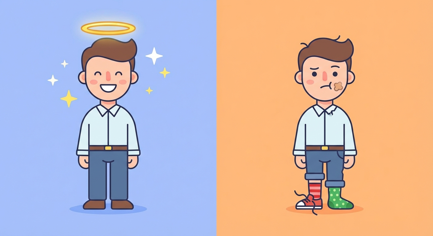 The 'He's a 10 But' Meme Got a 2026 Upgrade — Meet 'They're Perfect But' (AI-generated image)