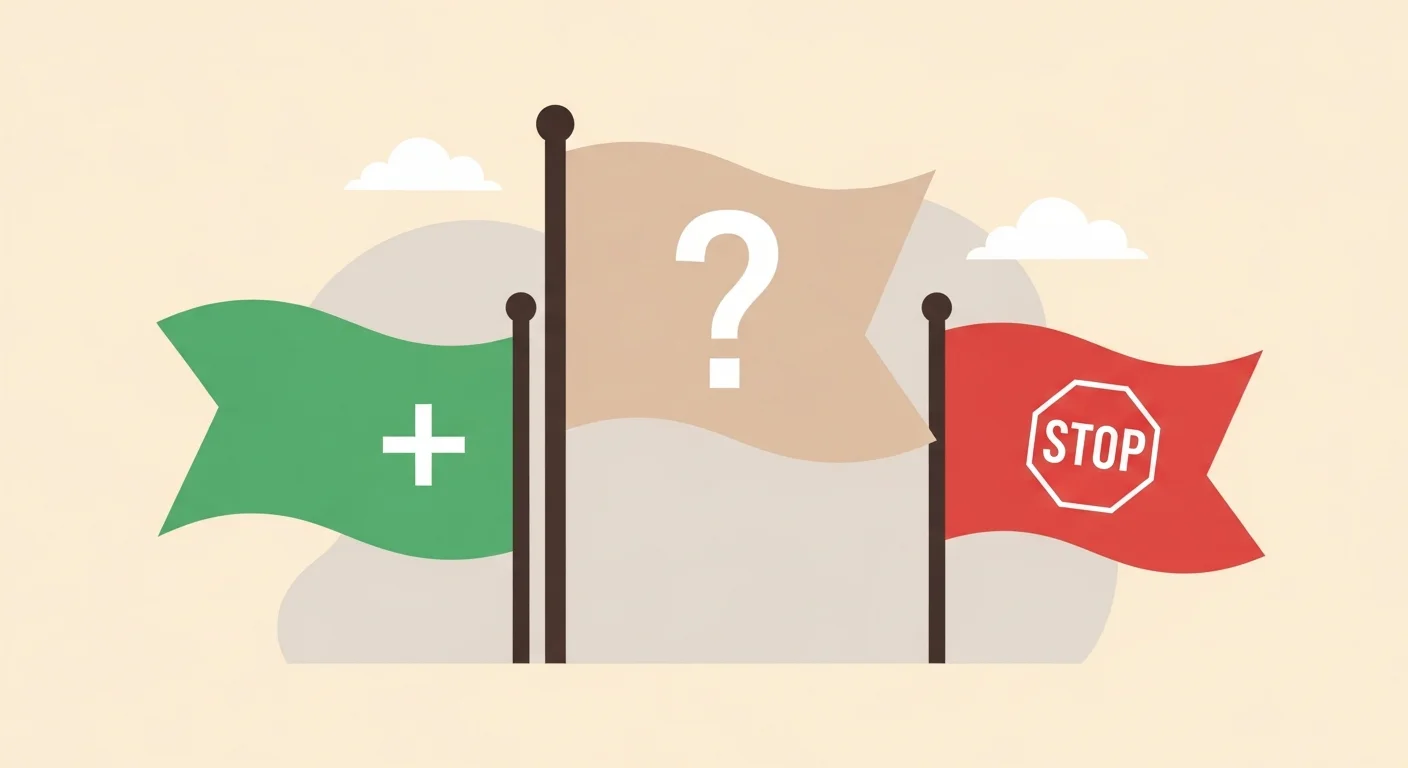 What Is a Beige Flag? The Dating Term Between Green and Red